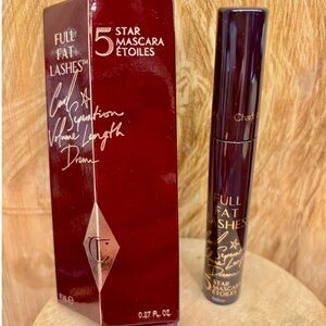 Charlotte Tilbury Full Fat Lashes 5 Star Mascara new, full size, Glossy Black